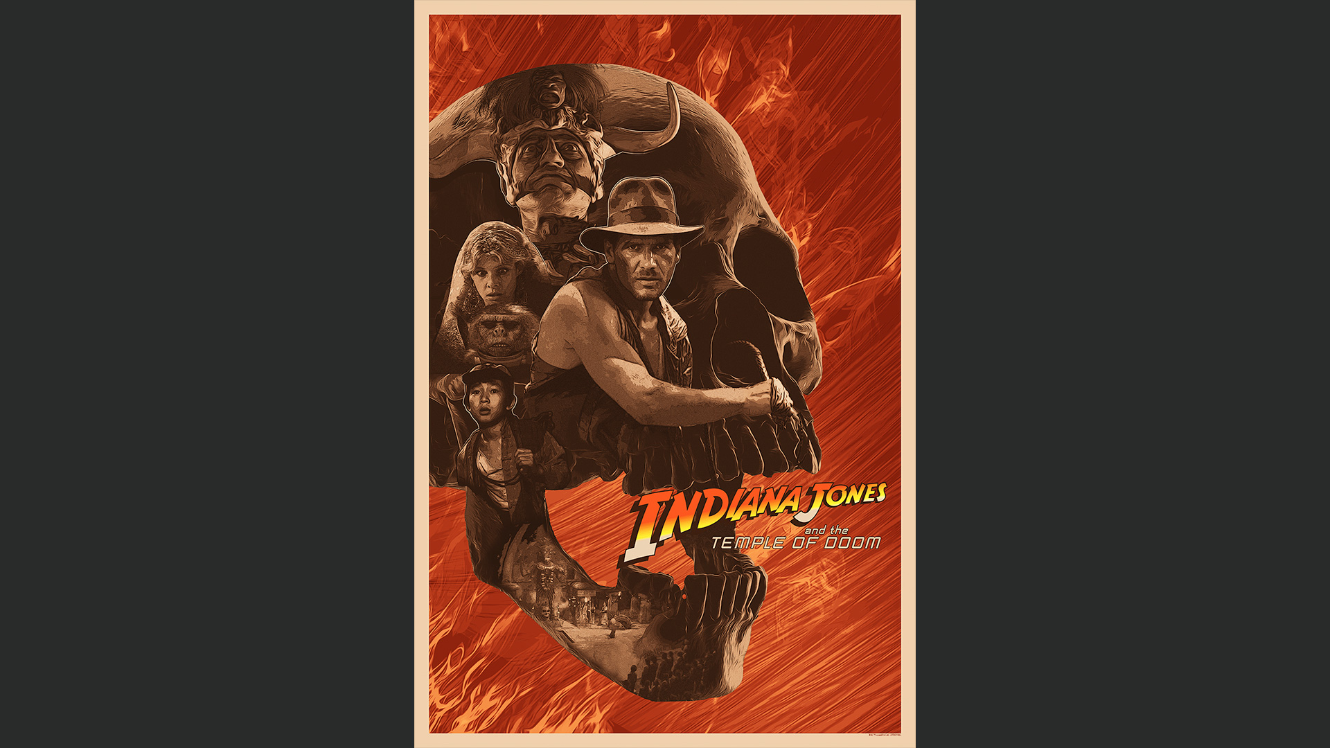 Temple of Doom Poster