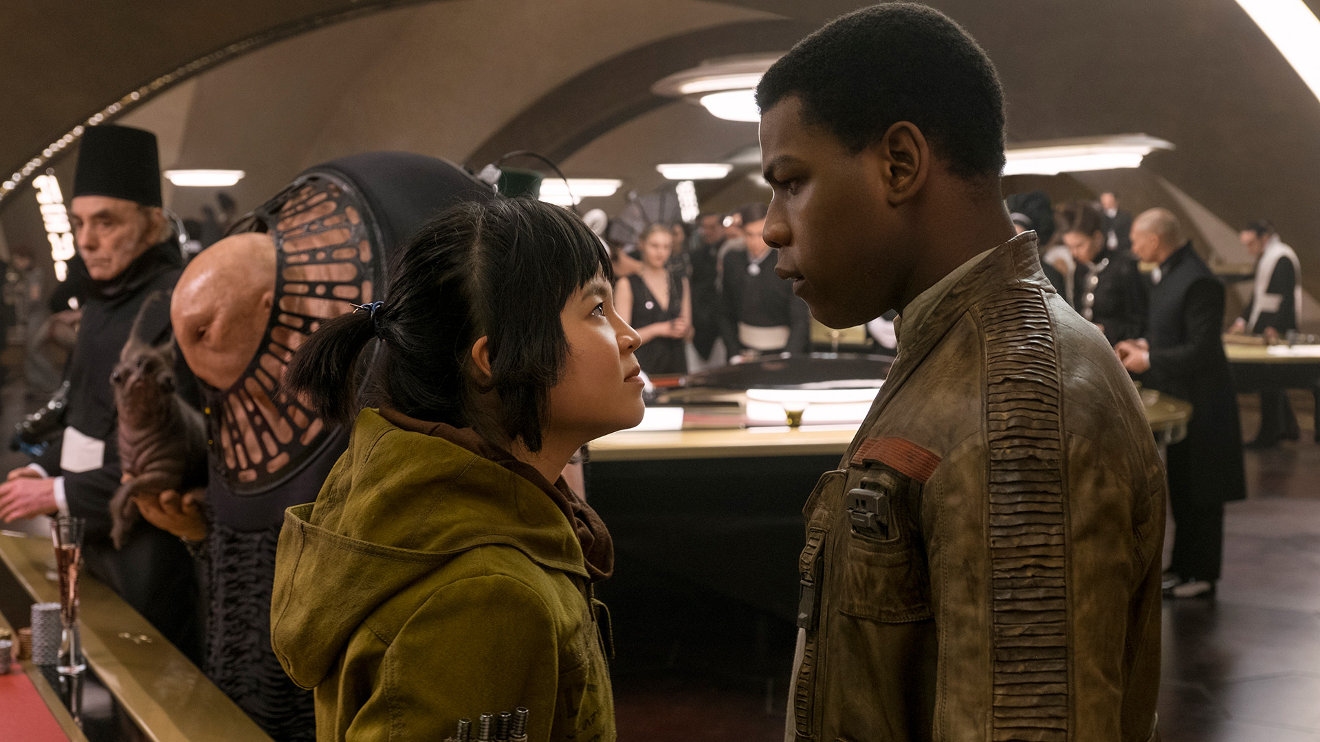 Rose Tico and Finn