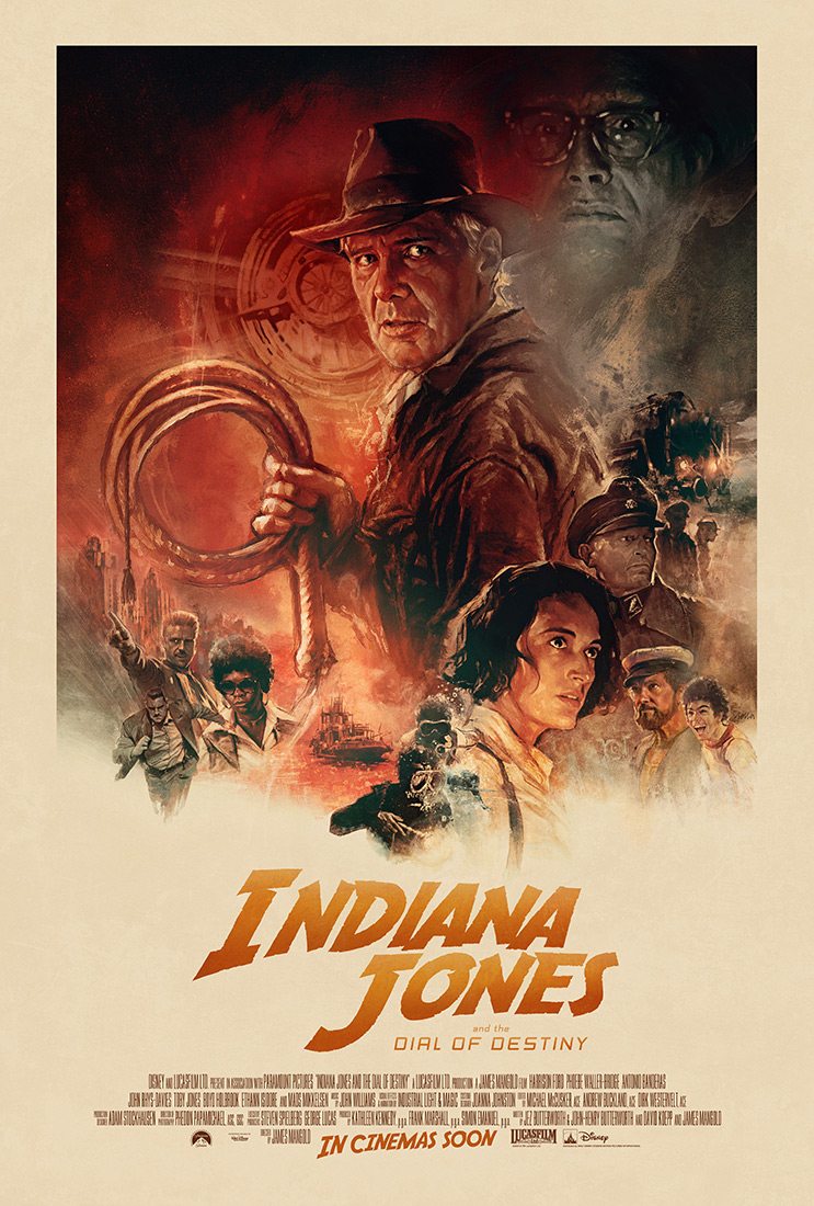 Indiana Jones and the Dial of Destiny poster