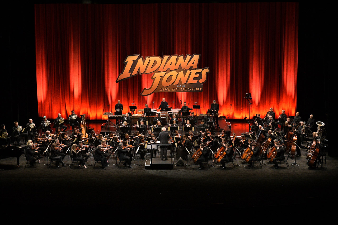 John Williams performs onstage during the Indiana Jones and the Dial of Destiny U.S. Premiere at the Dolby Theatre in Hollywood, California on June 14, 2023.