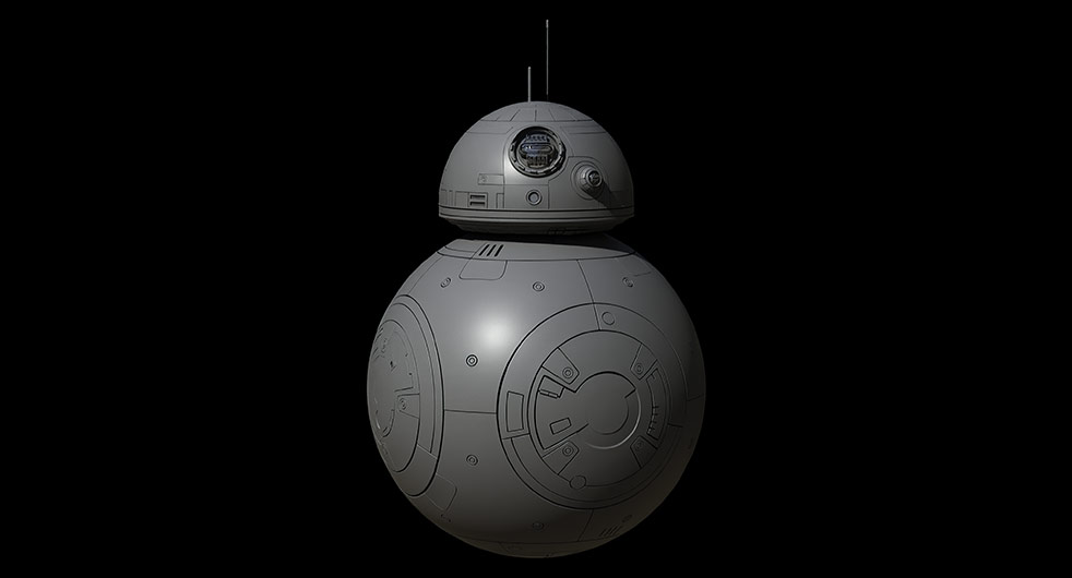 3D Modelers use geometry and computers to transform flat, two-dimensional objects like characters, creatures, and vehicles into three-dimensional models designed to live inside the story’s realized environment.