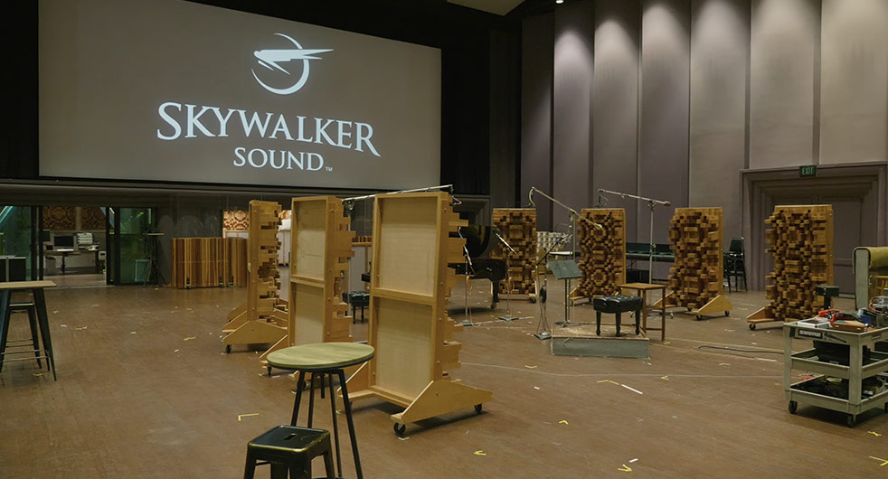 Sound is a robust element of every project that enhances the visual story — from reproducing everyday sounds like footsteps to creating unique sounds like lightsabers, recording original music scores, and even re-recording dialogue captured on-set.