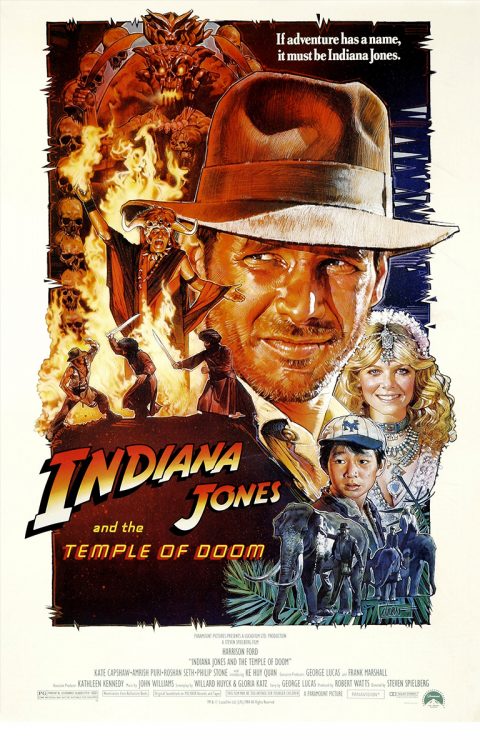 Indiana Jones and the Temple of Doom Poster Image