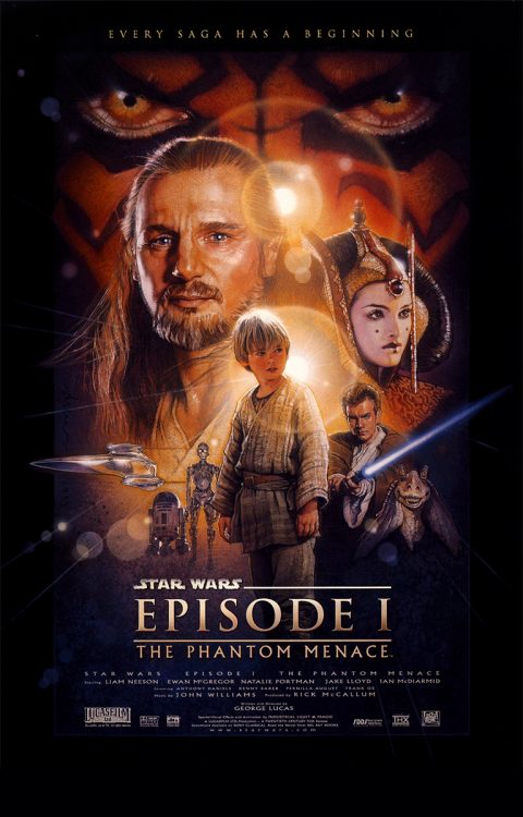 Star Wars: The Phantom Menace poster