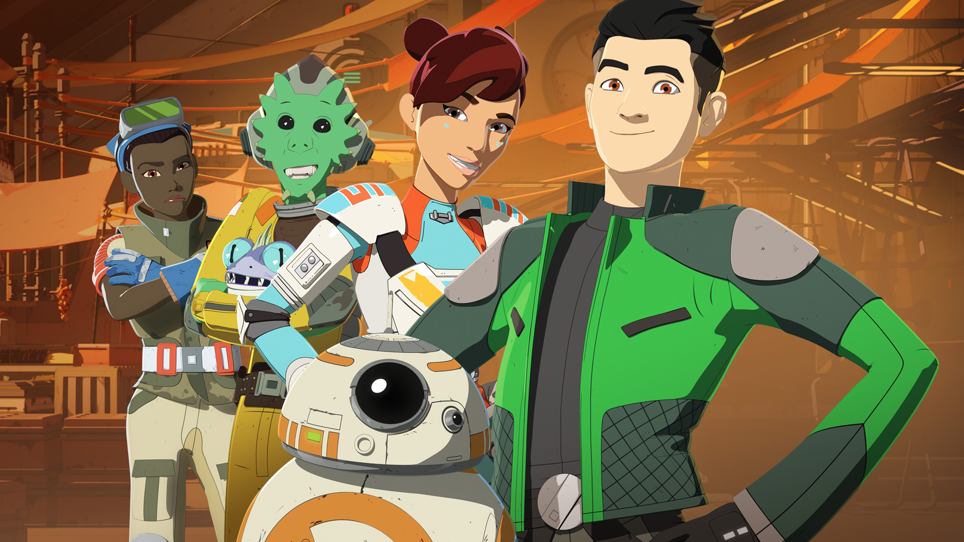 Star Wars Resistance poster