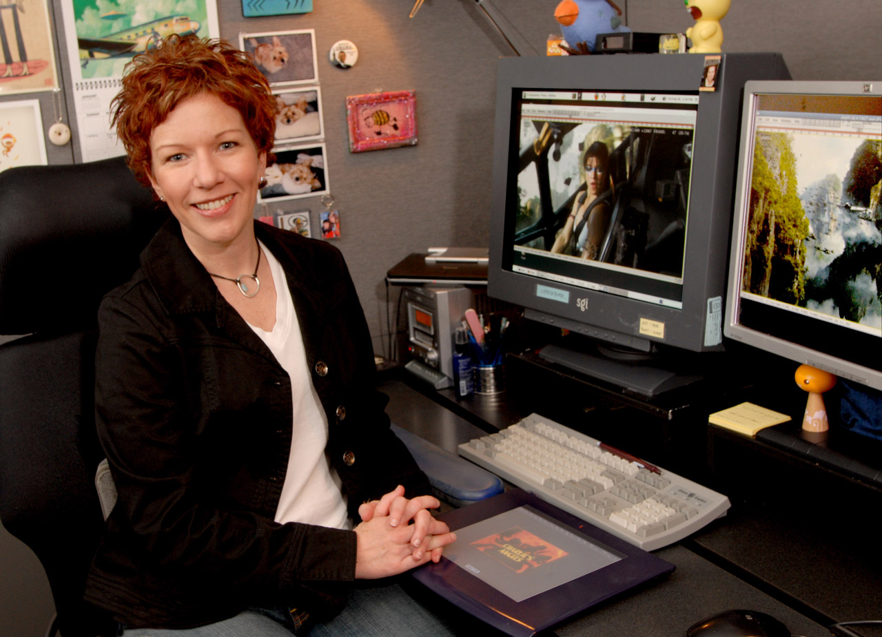 Beth D’Amato working on Avatar