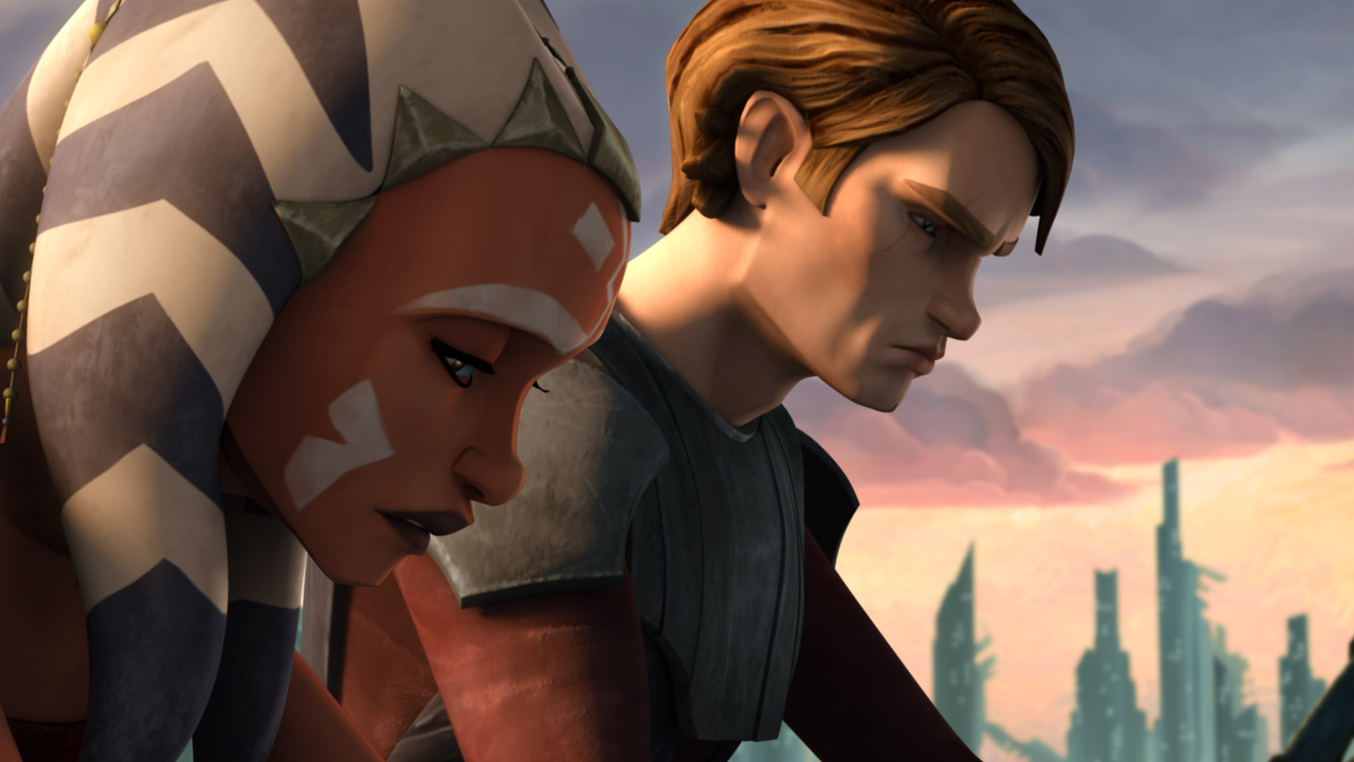 Ahsoka and Anakin