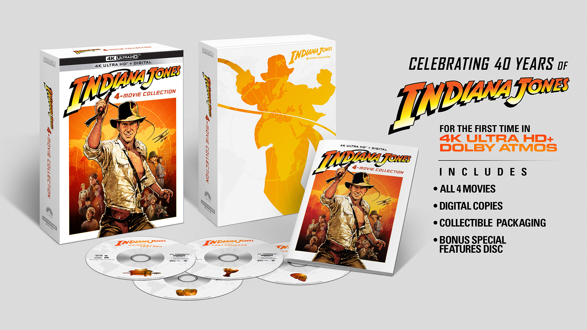 Indiana Jones Blu-ray Package