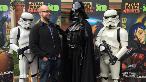 Steve Blank with Darth Vader