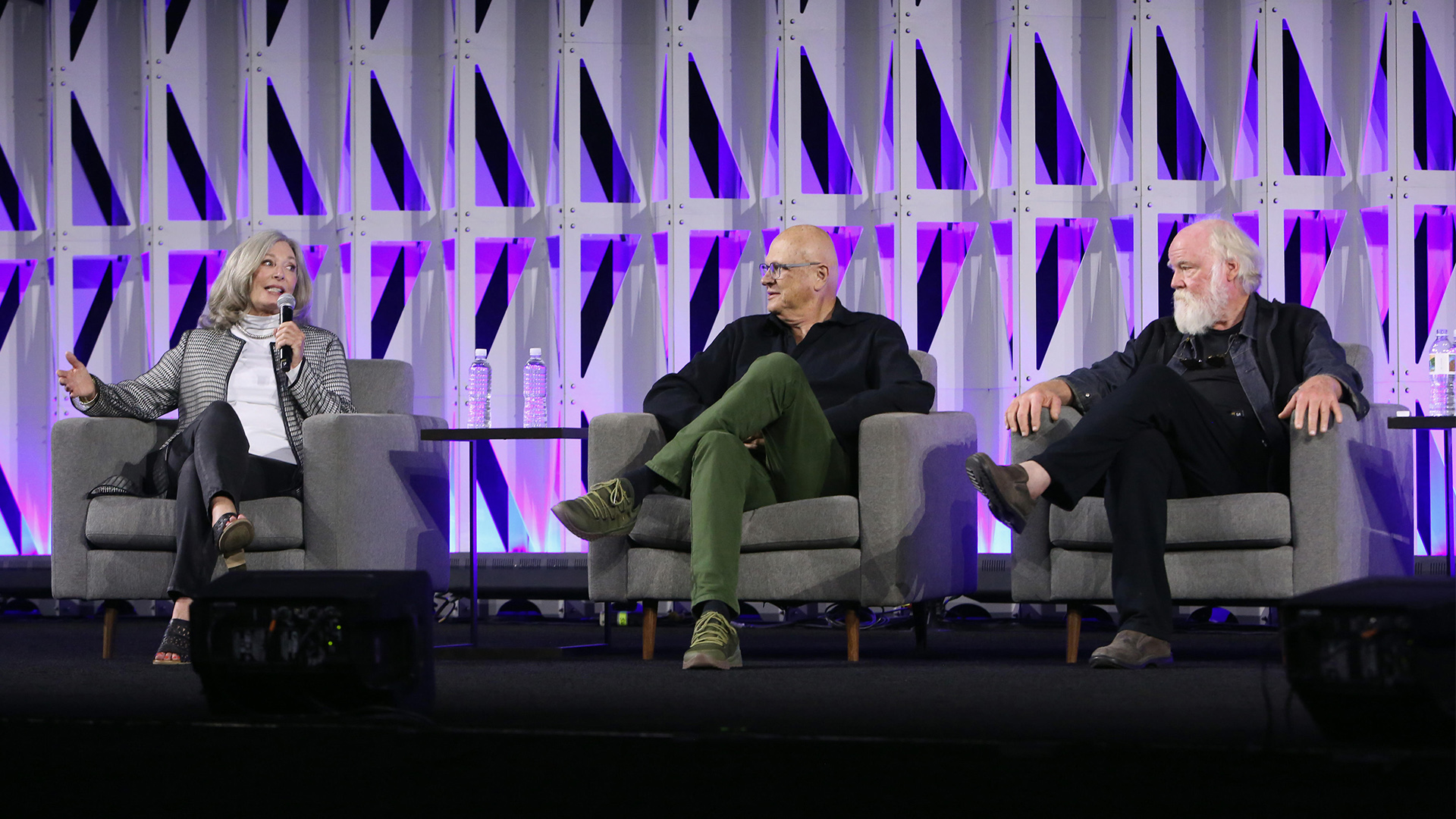 Rose Duignan, Dennis Muren, and Phil Tippett