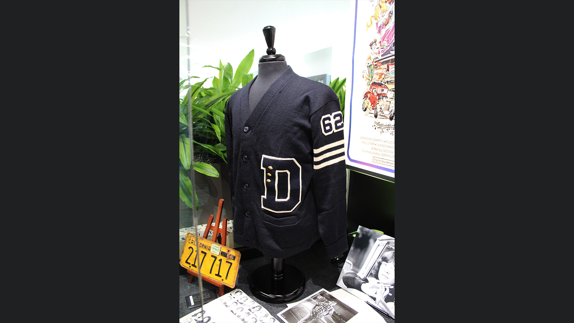 Downey High School letterman sweater