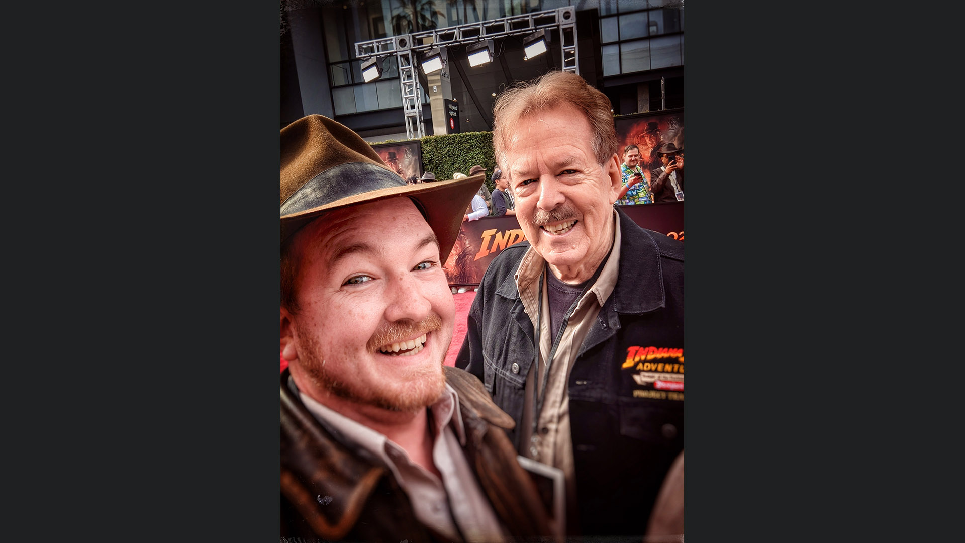 Brandon with Imagineer Tony Baxter.