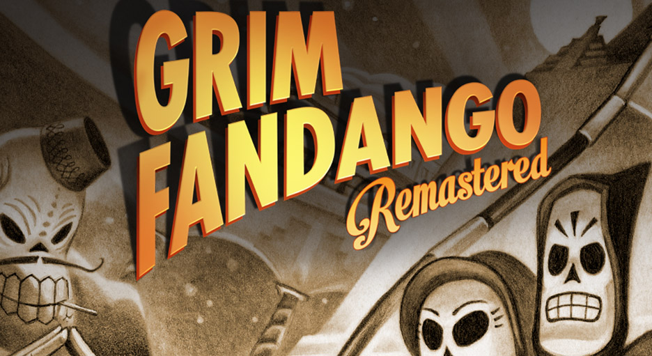 Grim Fandango logo artwork.