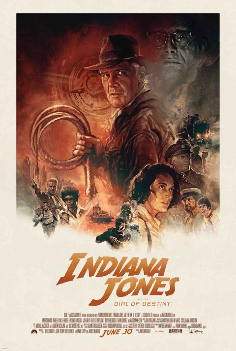 Indiana Jones and the Dial of Destiny poster