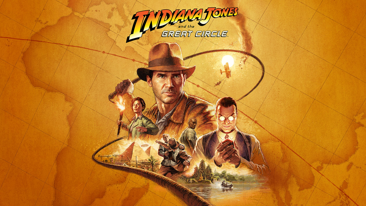 Indiana Jones and the Great Circle key art