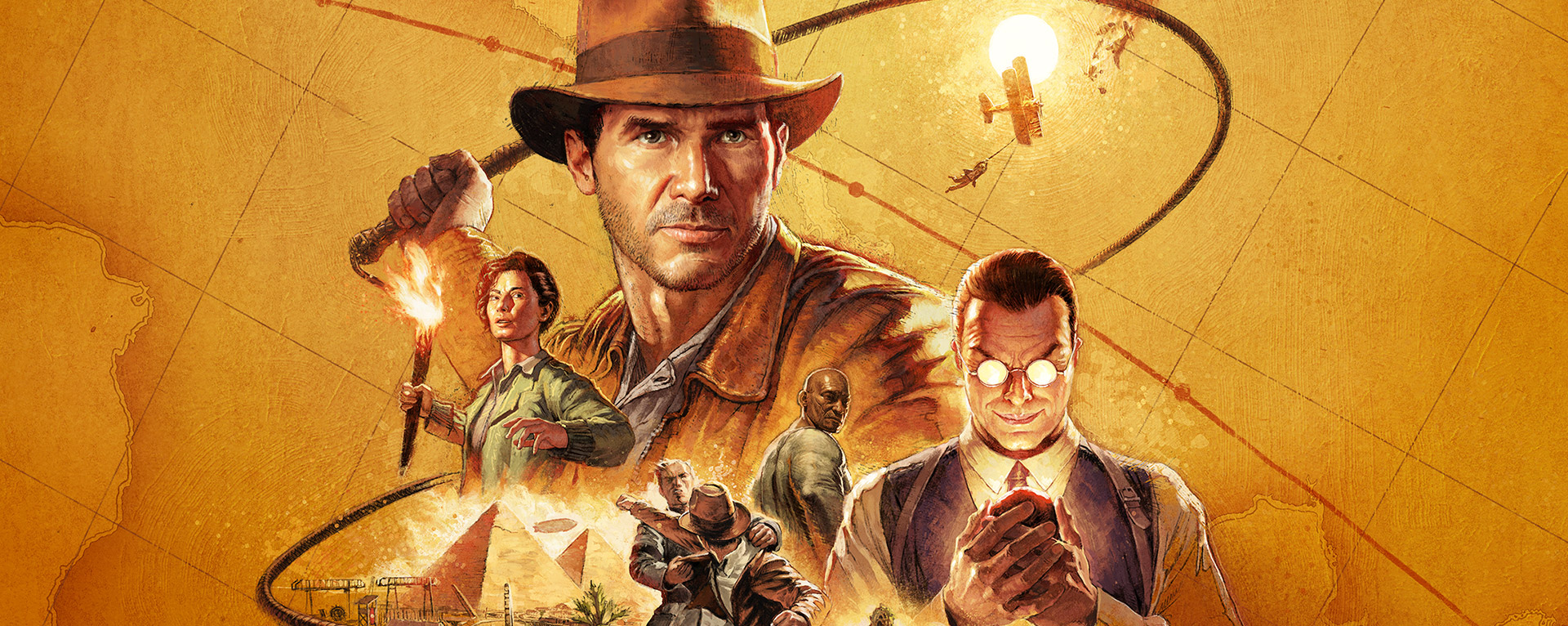 Indiana Jones and the Great Circle key art