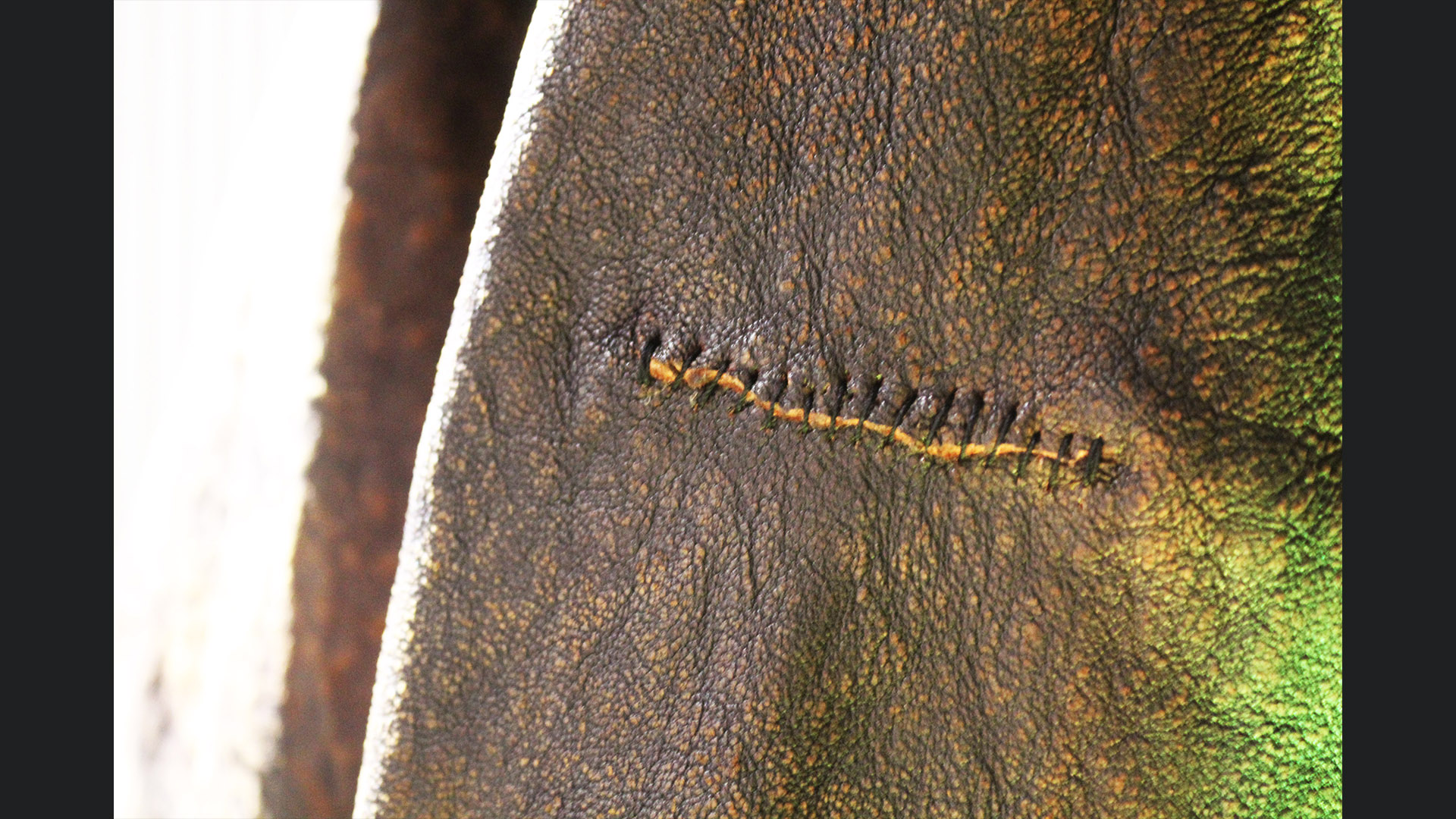 Original jacket costume from Indiana Jones and the Dial of Destiny.