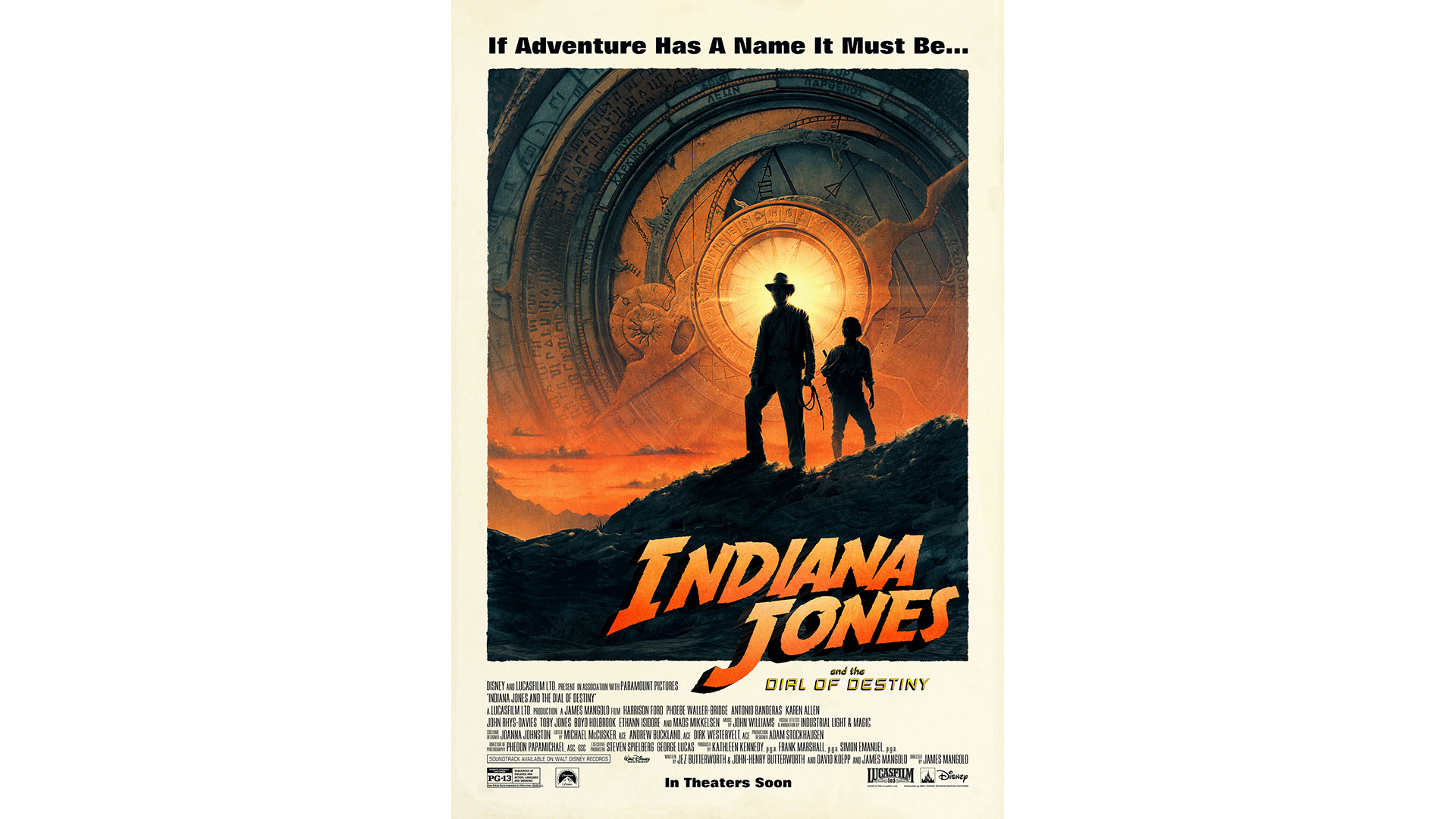 Art by Matt Ferguson inspired by Indiana Jones and the Dial of Destiny.