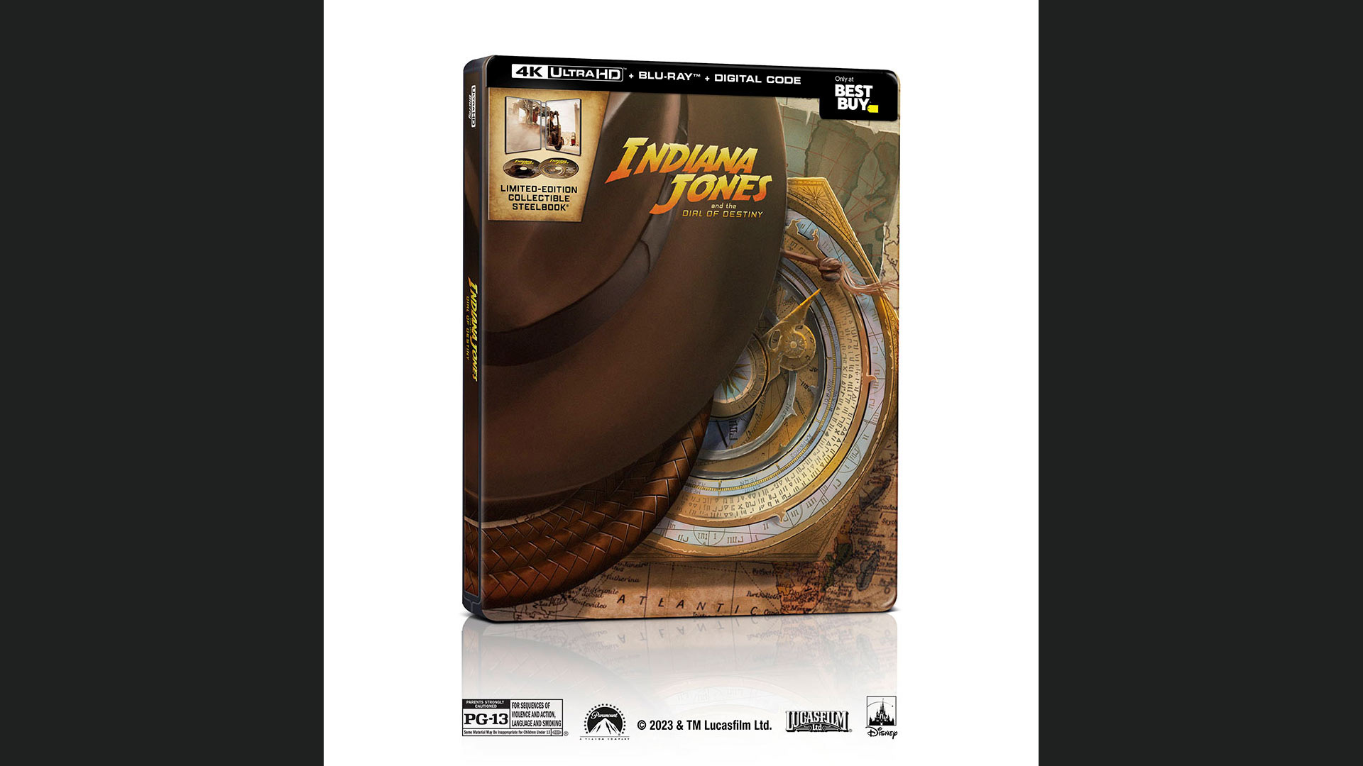 Indiana Jones and the Dial of Destiny on Blu-Ray