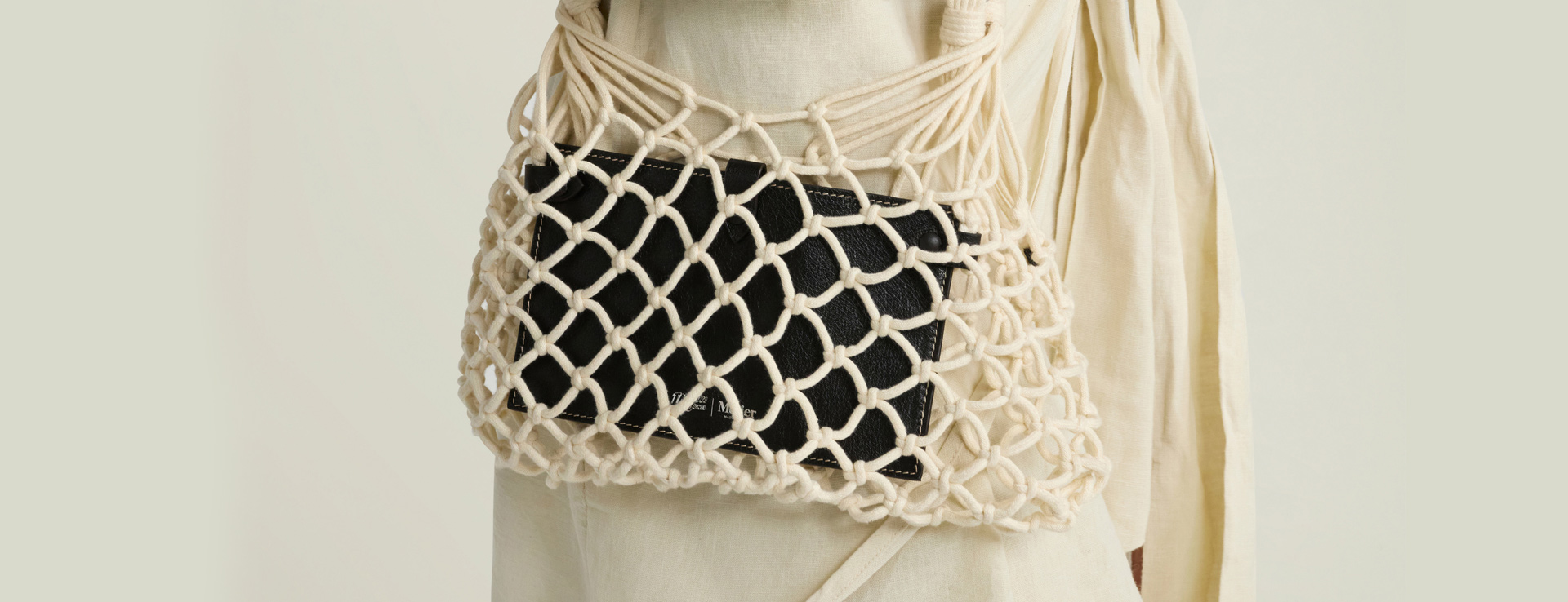 Métier and Lucasfilm Collaboration lifestyle image of a net bag