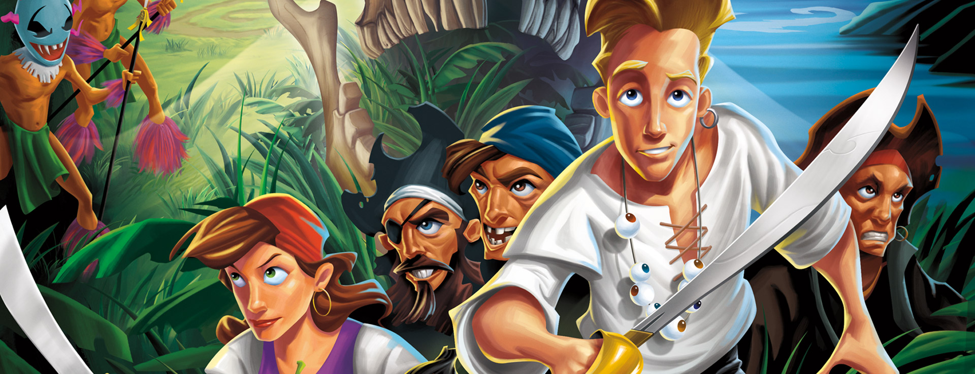 The Secret of Monkey Island key art