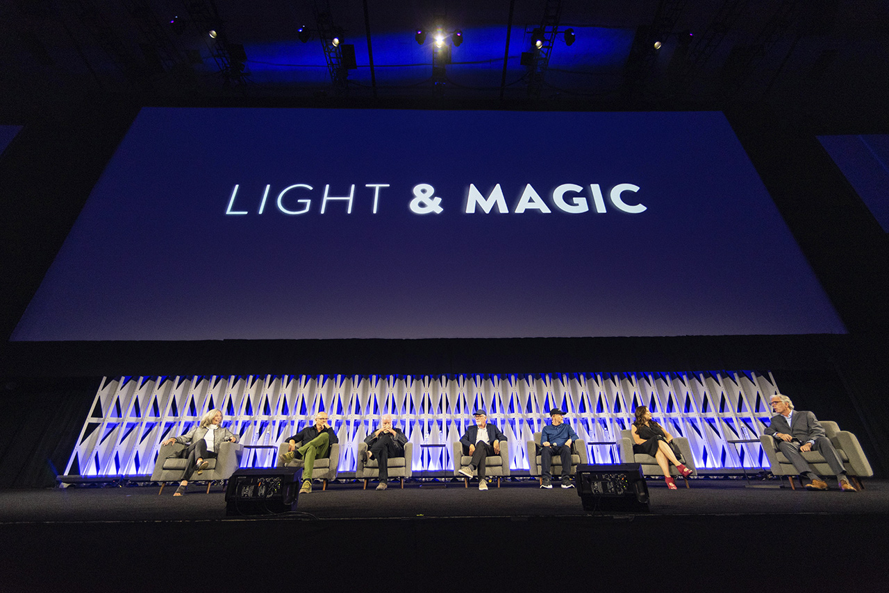 Lynwen Brennan at SWCA's Light & Magic panel