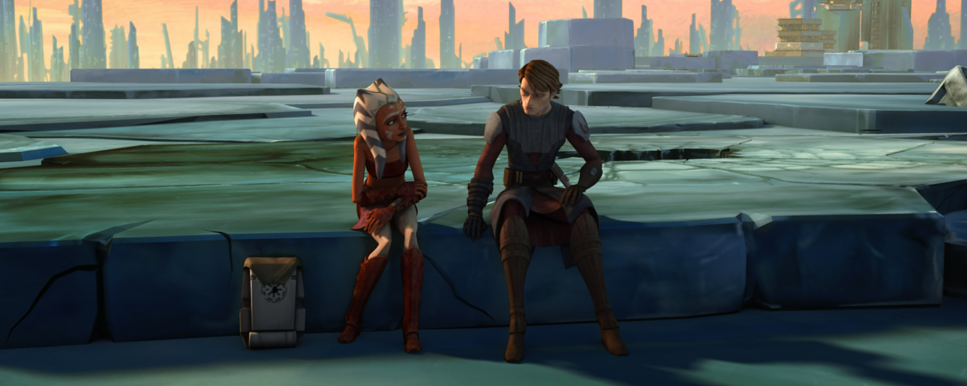 Ahsoka and Anakin