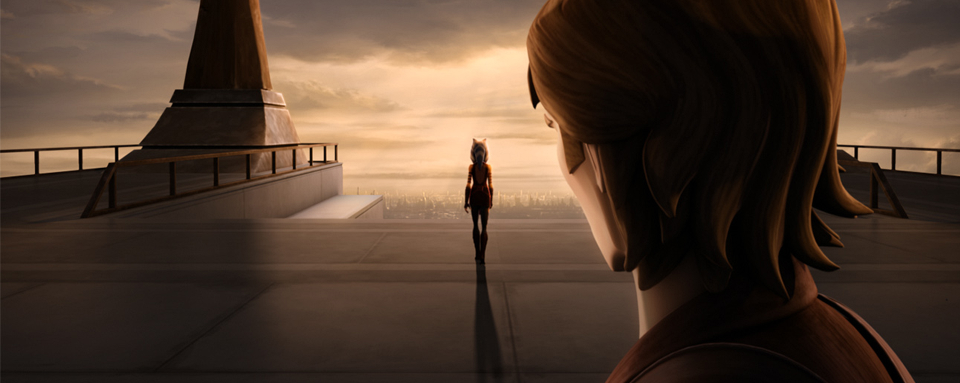 Ahsoka Tano and Anakin Skywalker