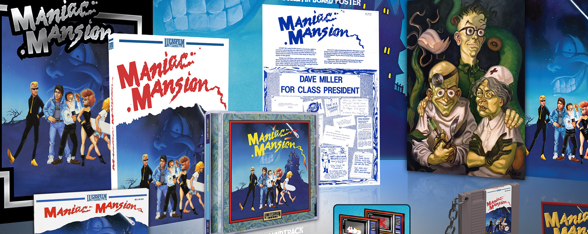 Maniac Mansion products