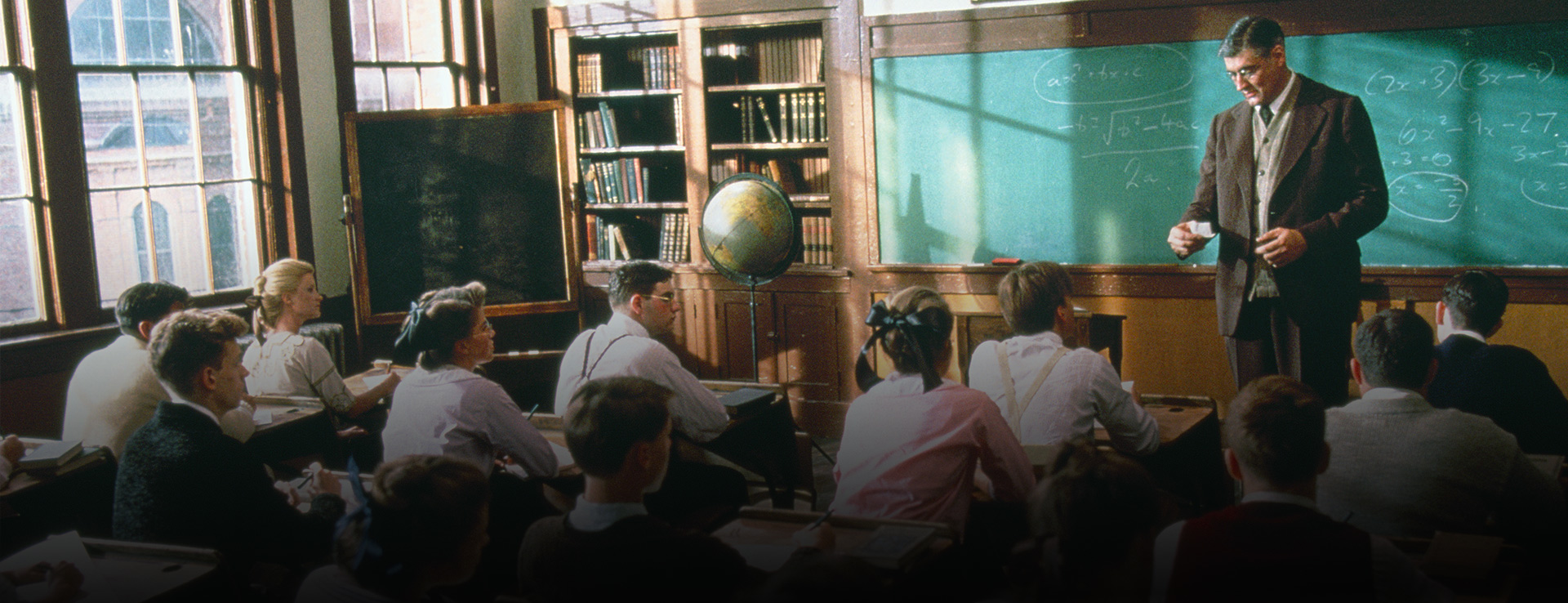 Indiana Jones' high school classroom.