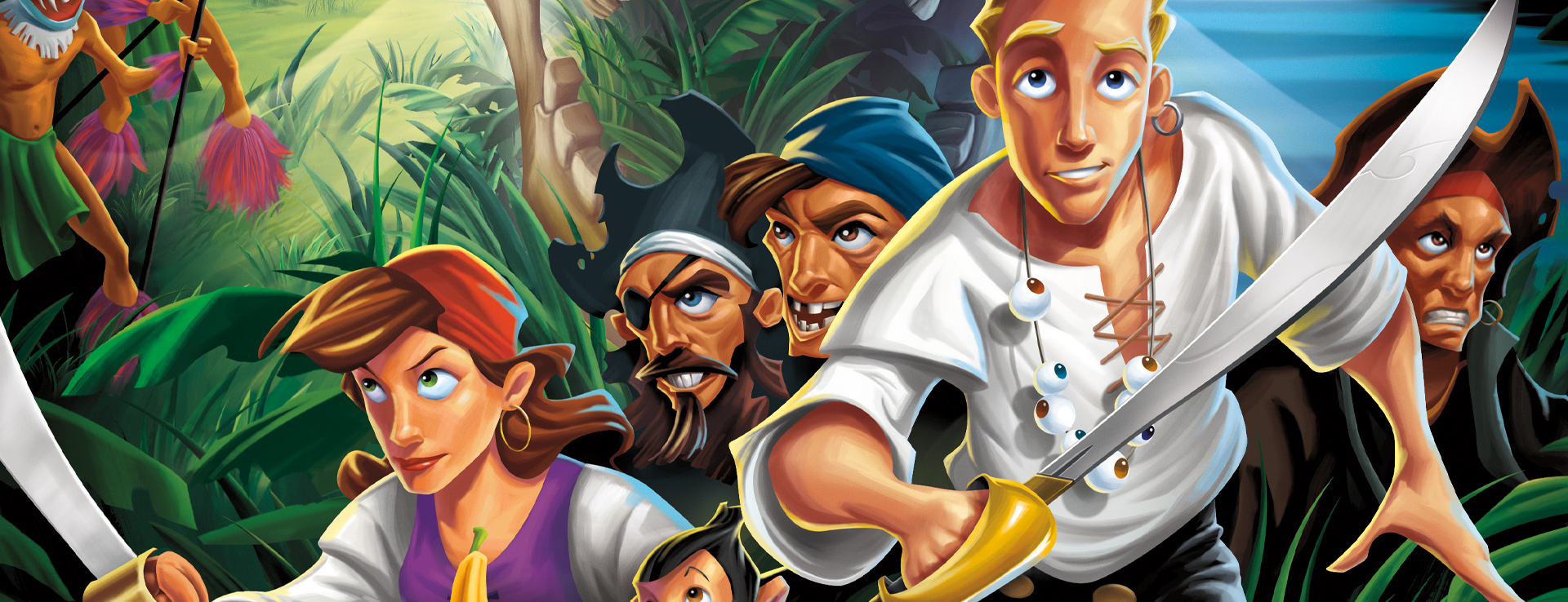 The Secret of Monkey Island key art