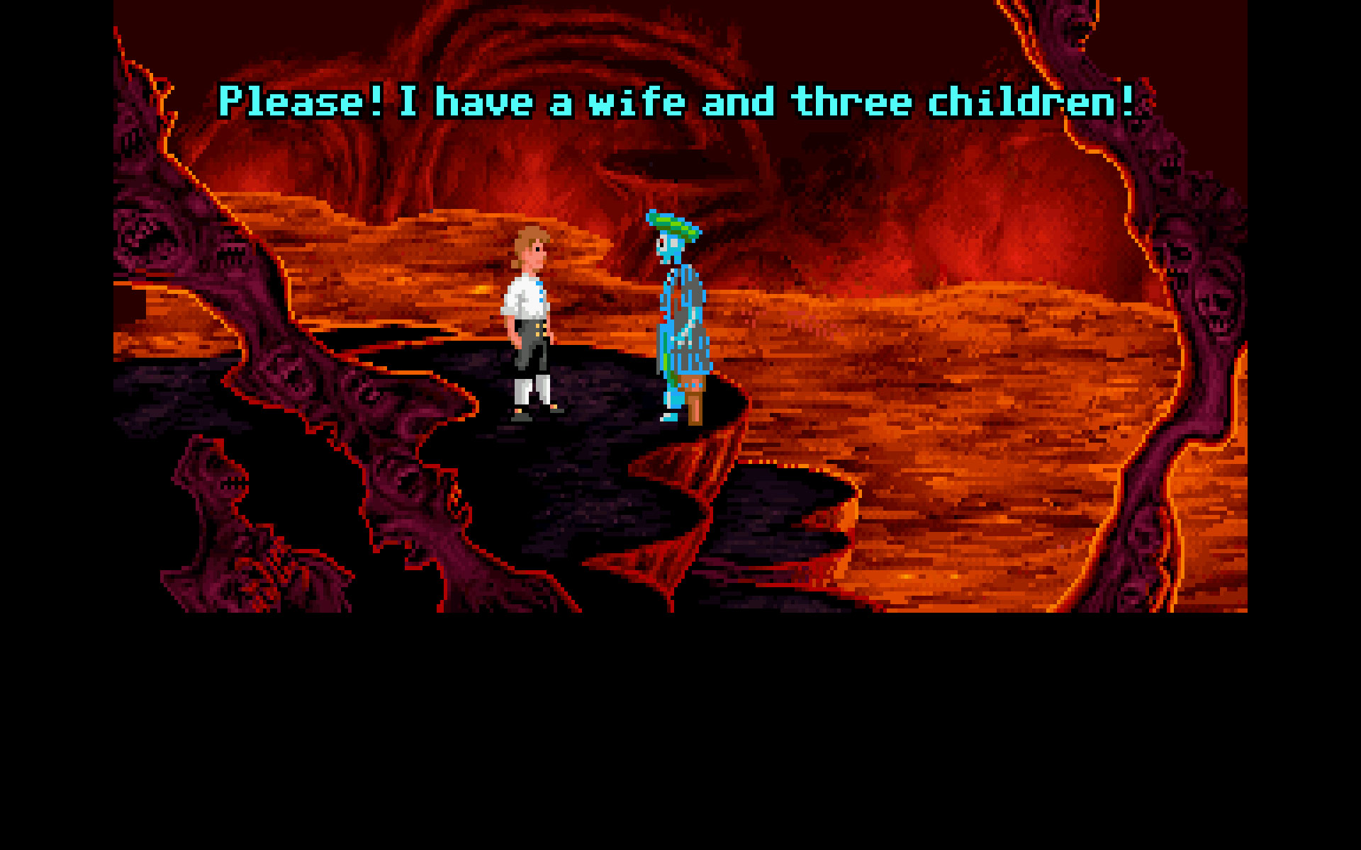 Gameplay from The Secret of Monkey Island