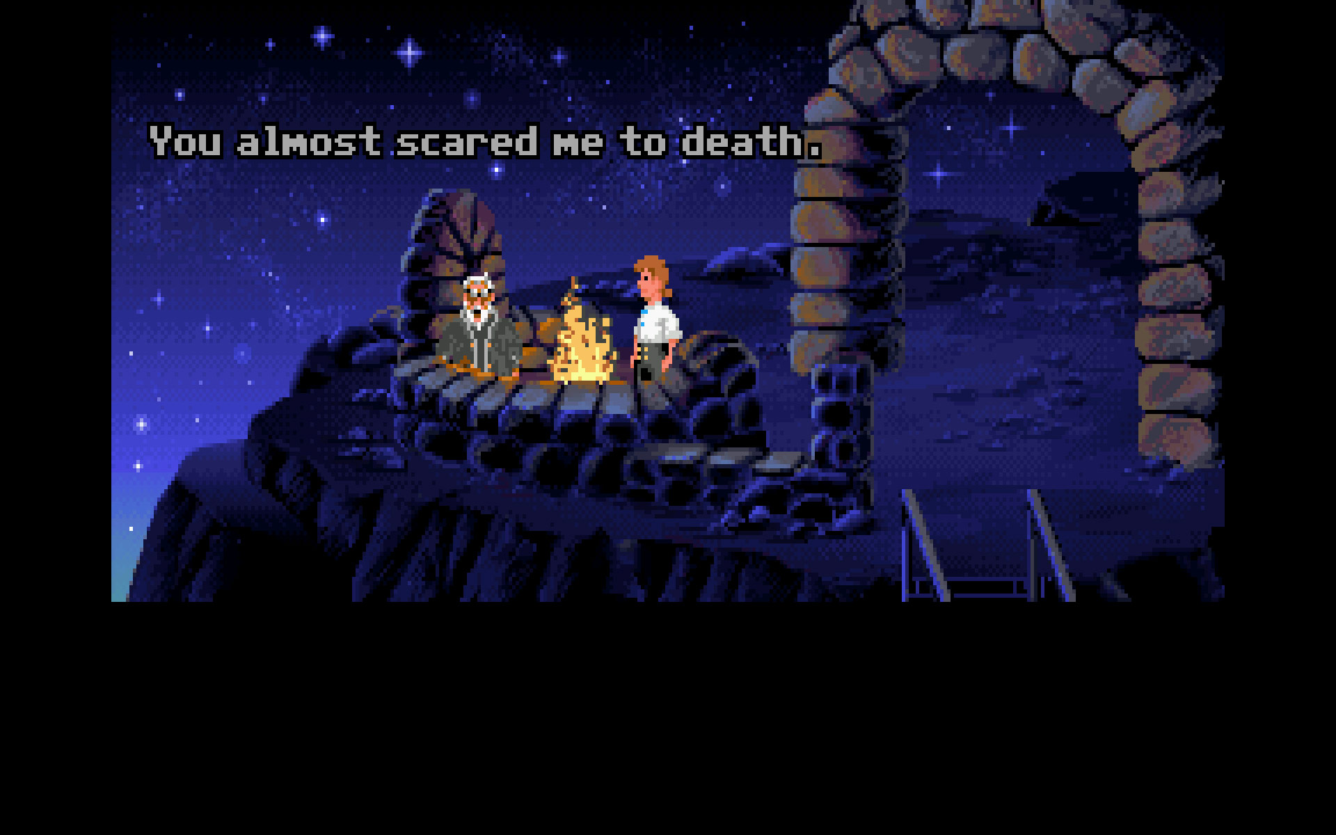 Gameplay from The Secret of Monkey Island