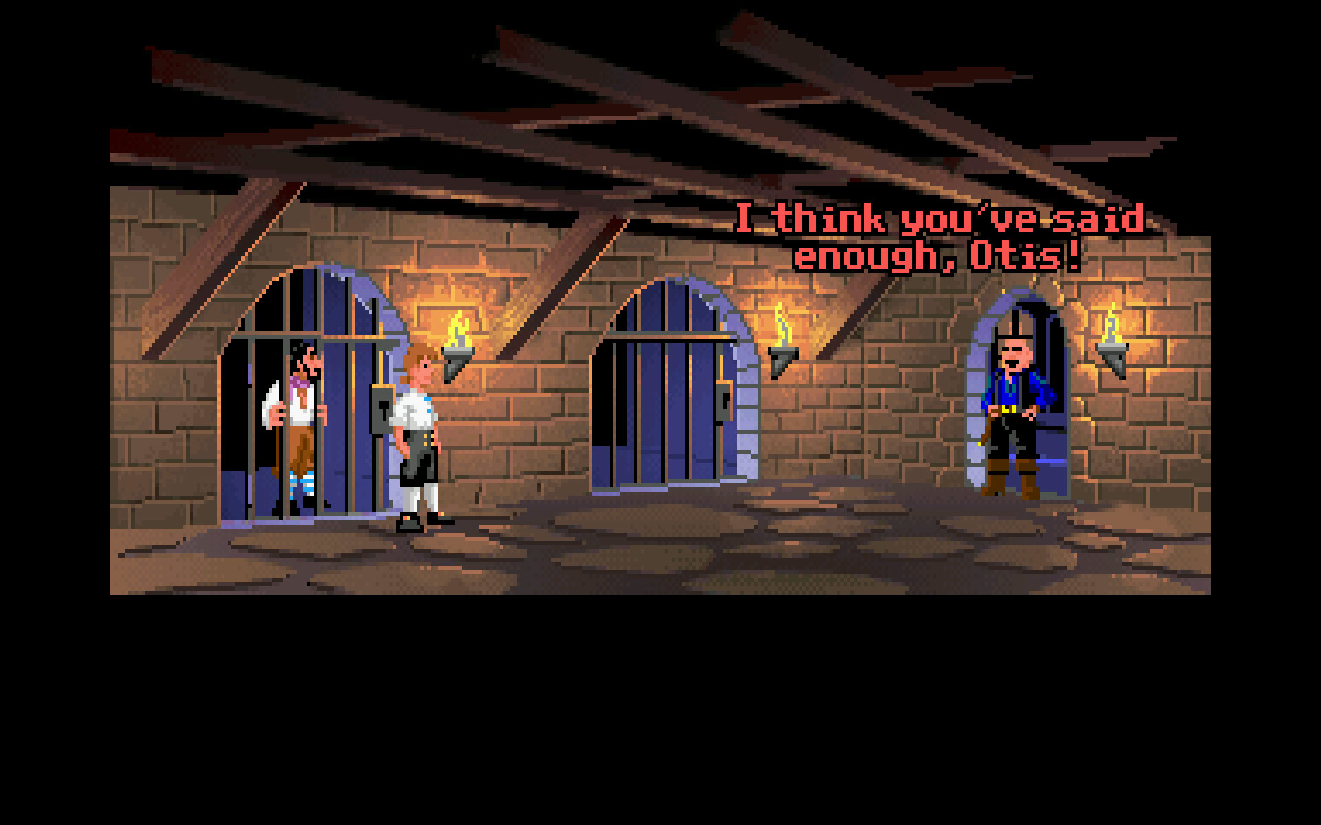 Gameplay from The Secret of Monkey Island