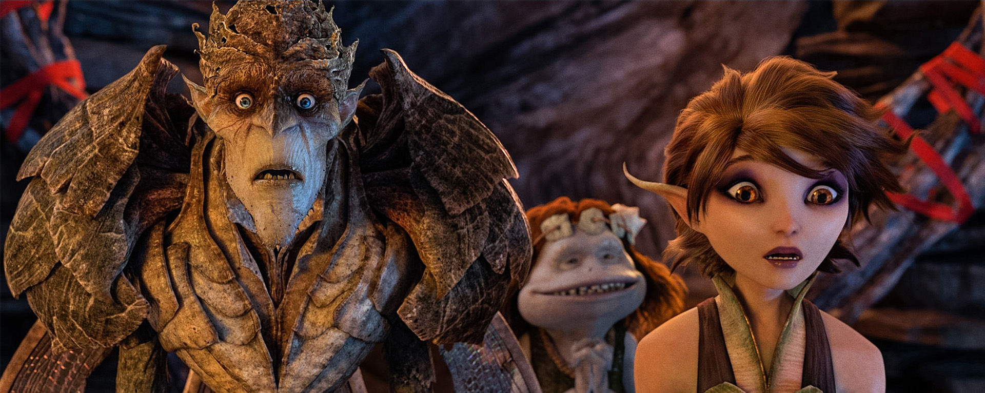 The Bog King and Marianne from Strange Magic.