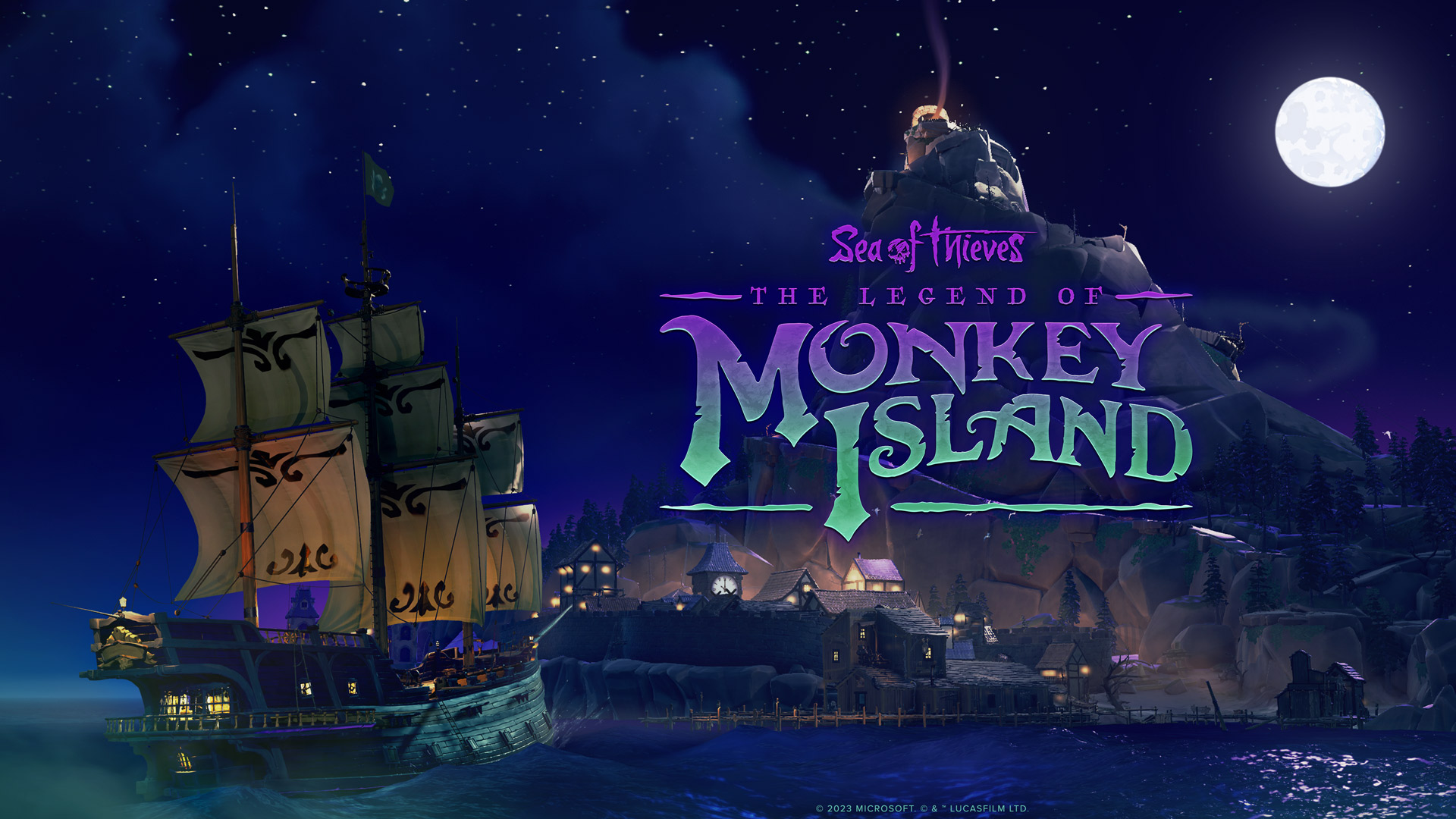 The Legend of Monkey Island key art