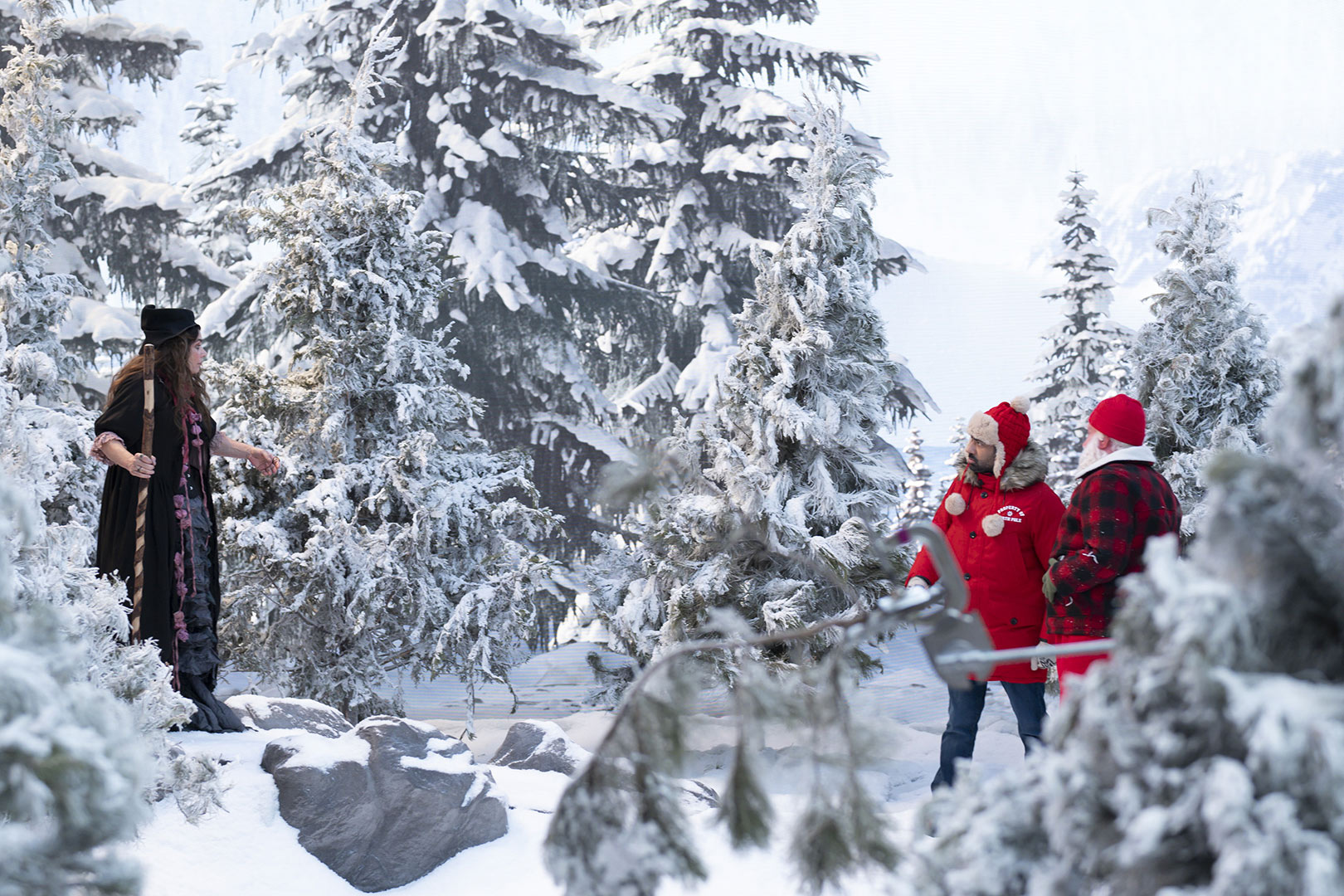 A forest in The Santa Clauses