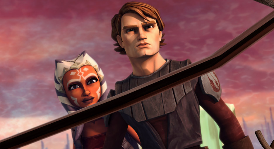 Ahsoka and Anakin