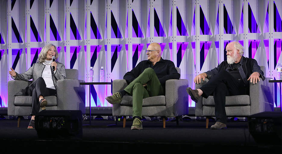 Rose Duignan, Dennis Muren, and Phil Tippett