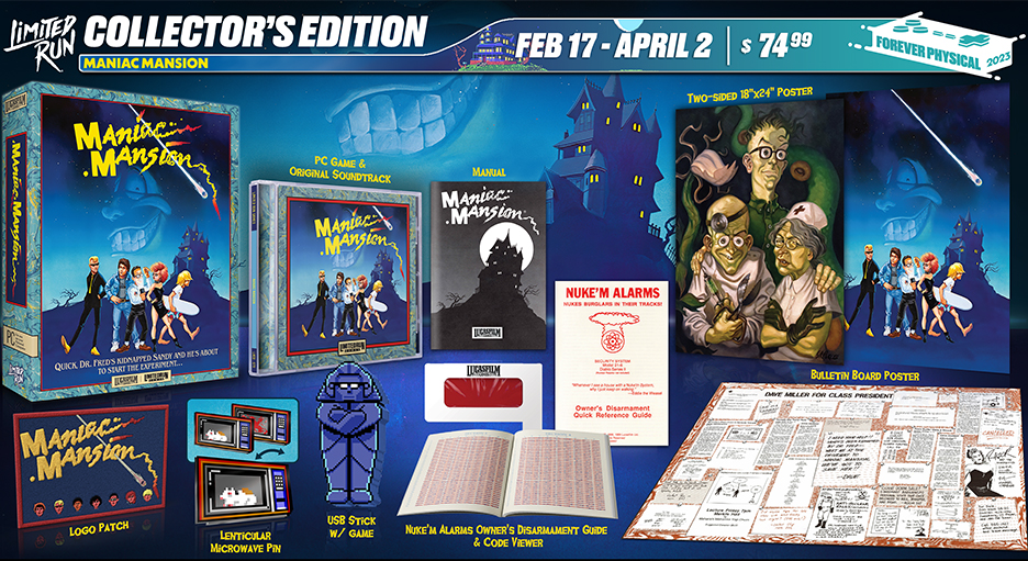 Maniac Mansion products